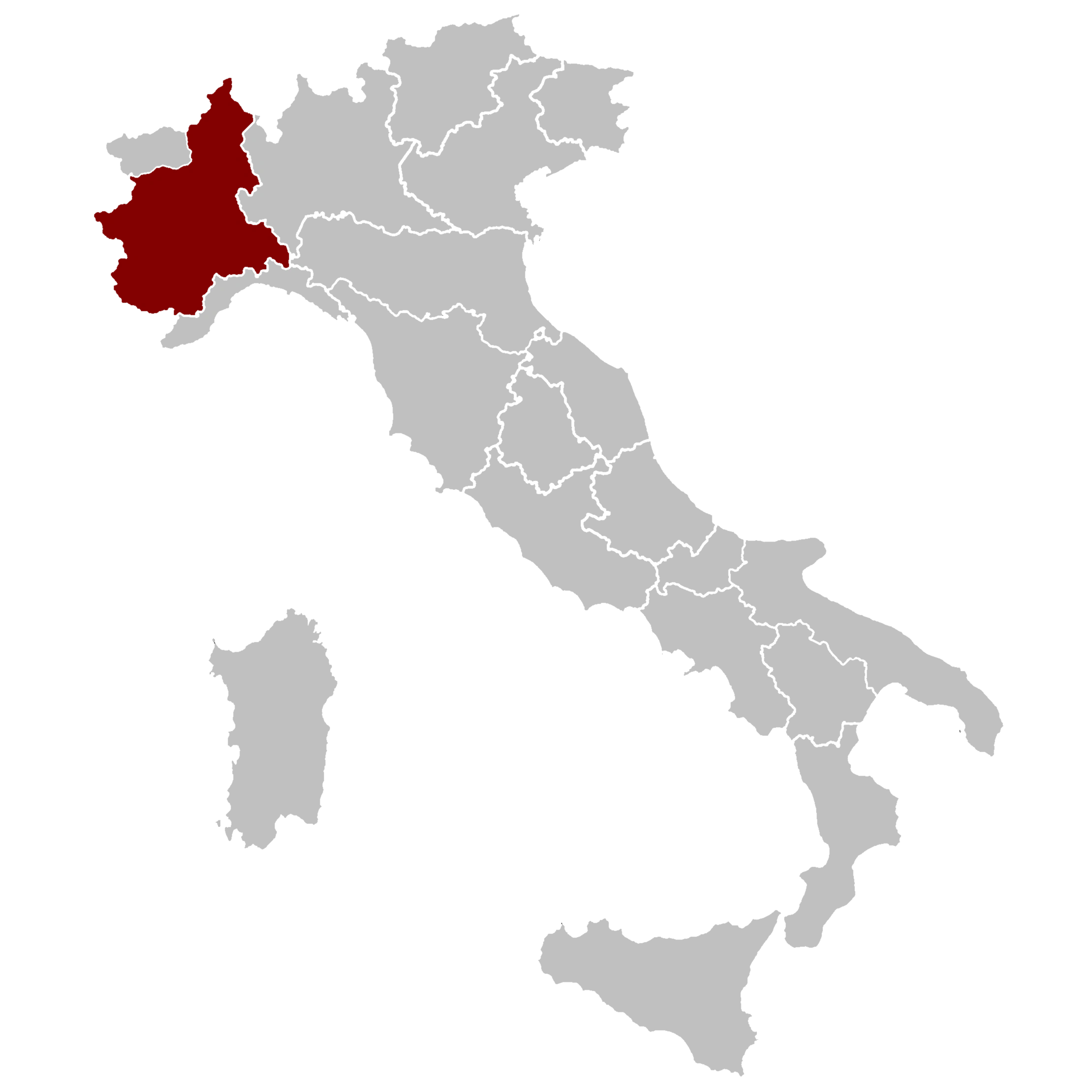 Weinanbaugebiet Italien Weinregion Piemont