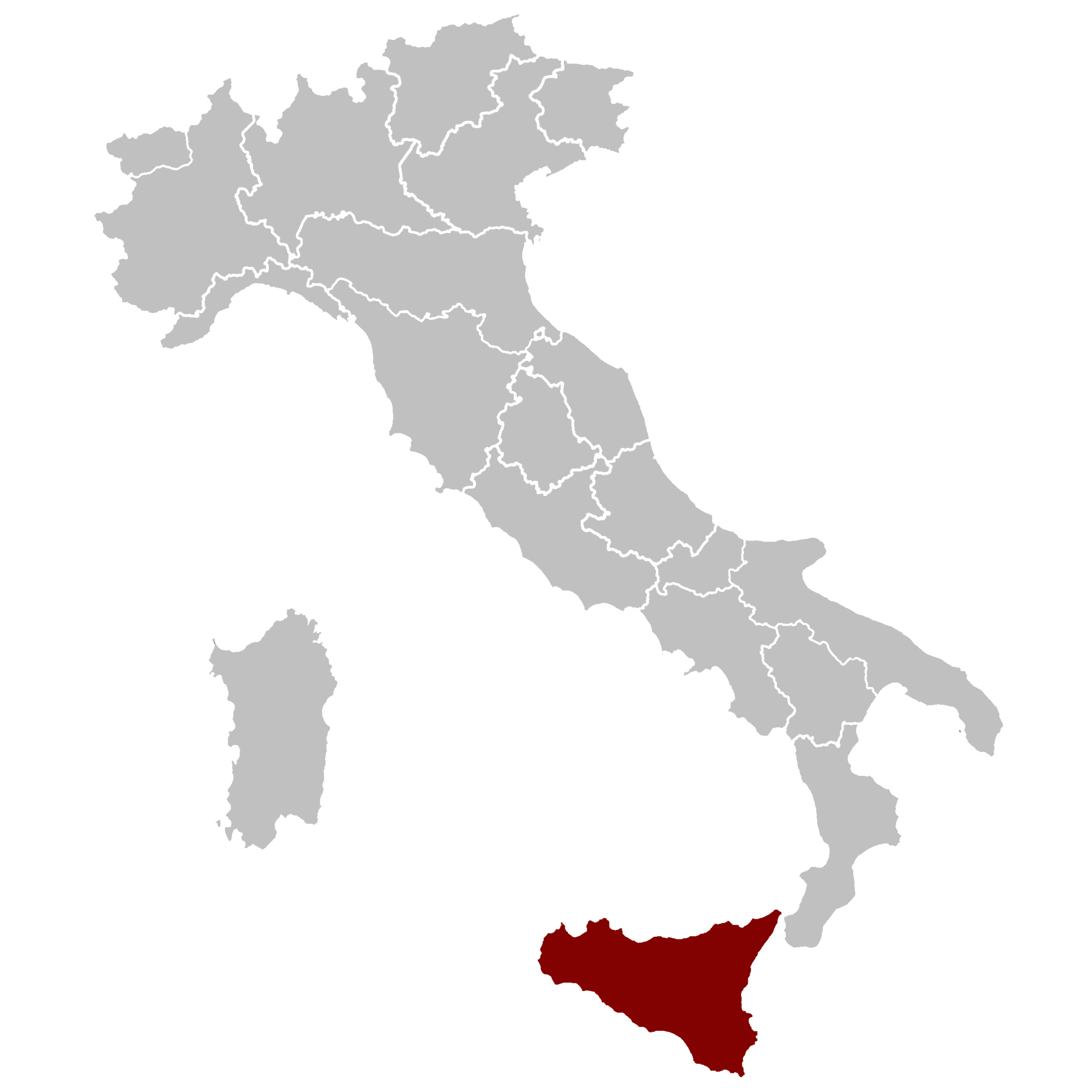Weinanbaugebiet Italien Weinregion Sizilien
