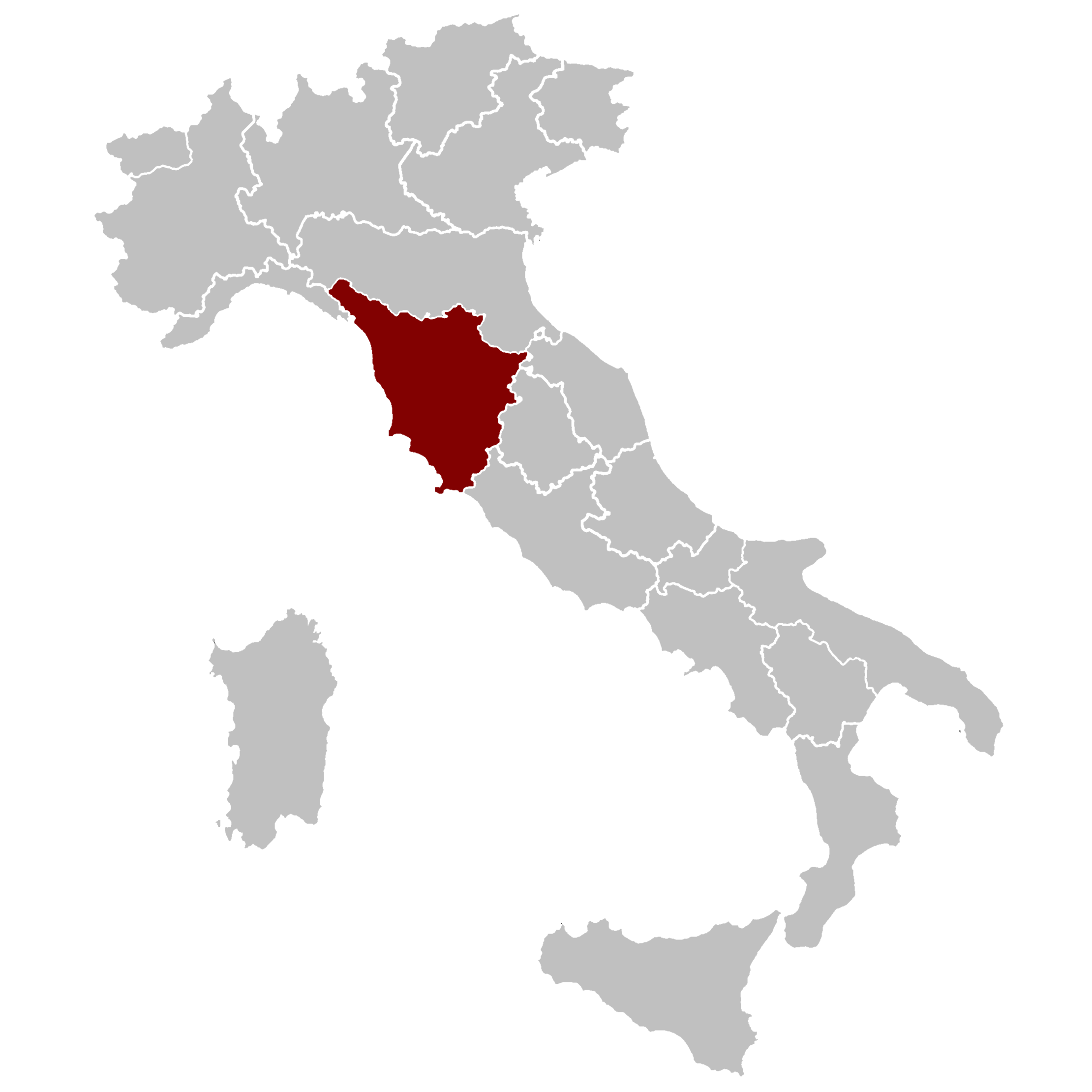 Weinanbaugebiet Italien Weinregion Toskana