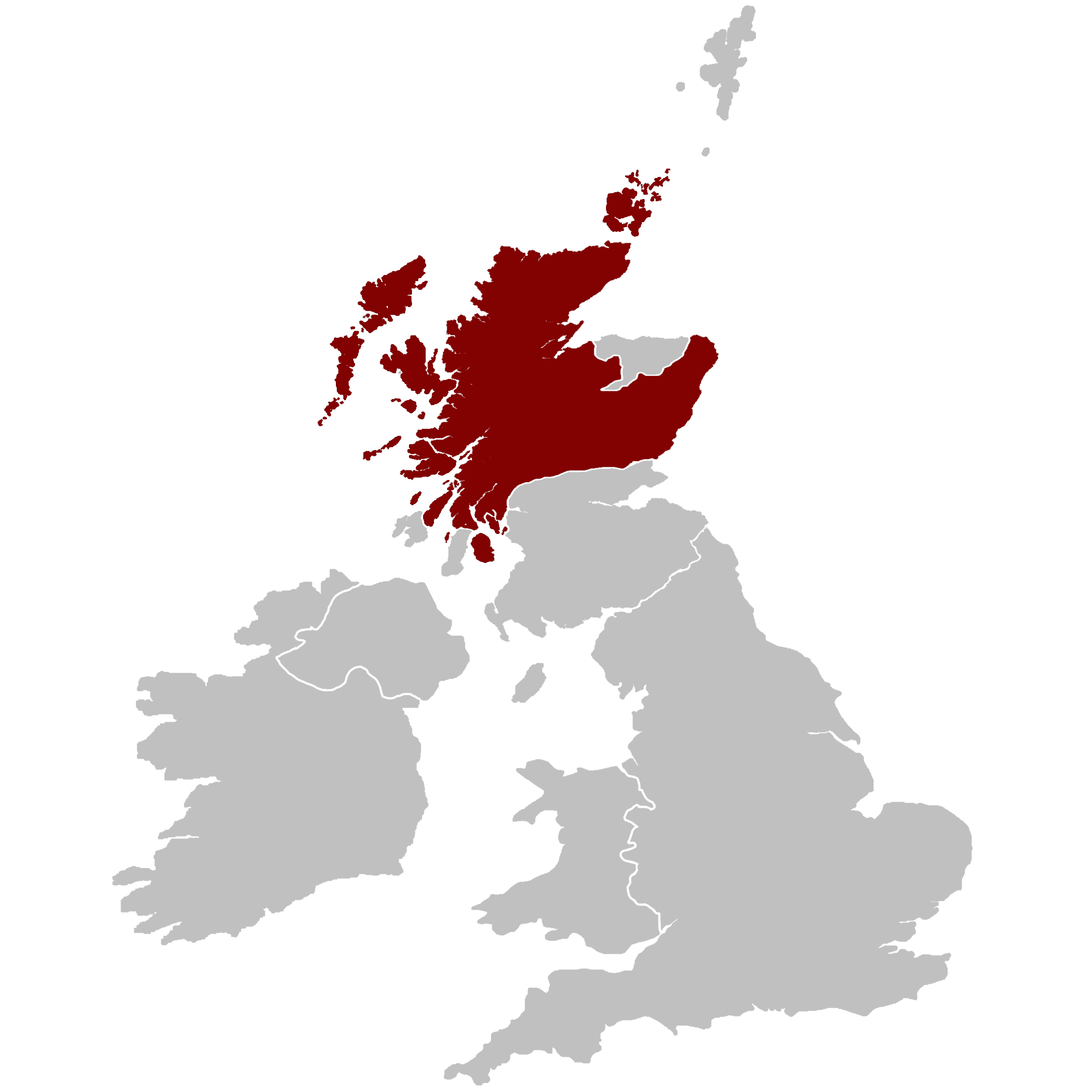 whiskyregionen Großbritannien Highlands in Schottland