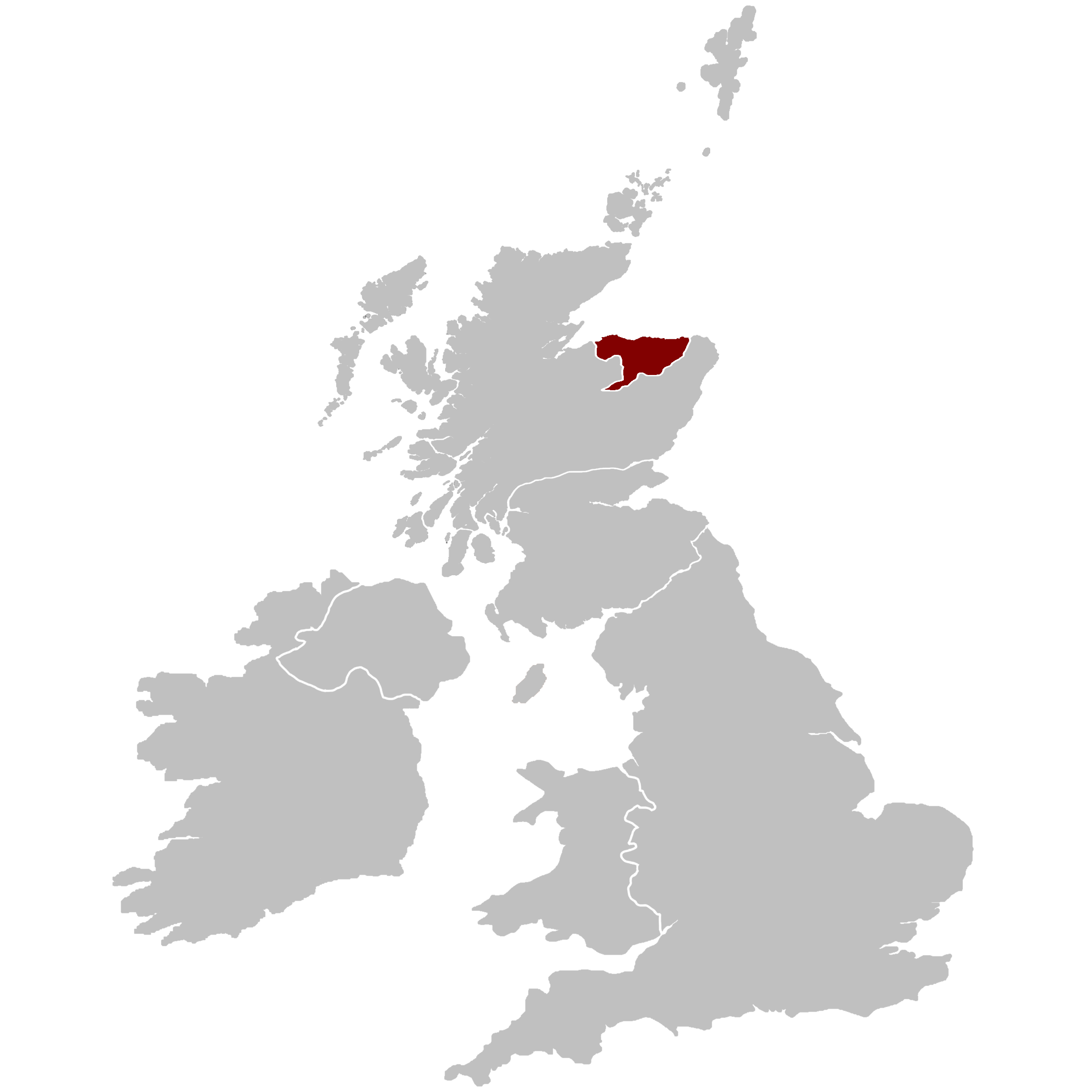 Großbritannien Whiskyregion Speyside